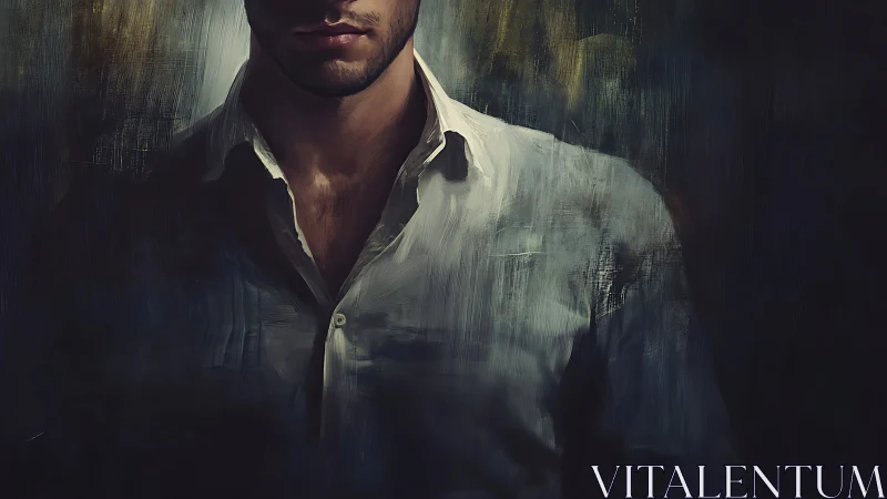 Half-lit collarbones broker a quiet deal with the dark