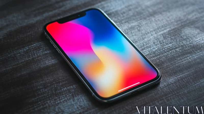 Neon Liquid Dreams: Premium Device Display Elegance.