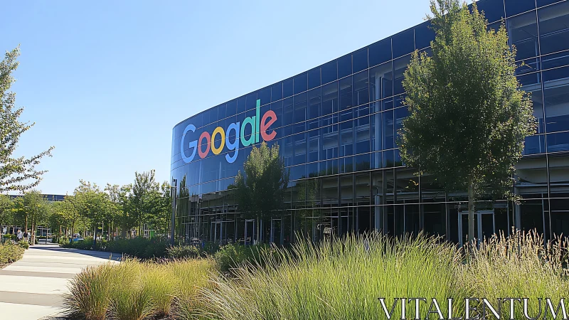 Google Headquarters Building with Modern Architecture
