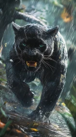 Stormbeast Convergence: Black Panther Digital Predator Study.