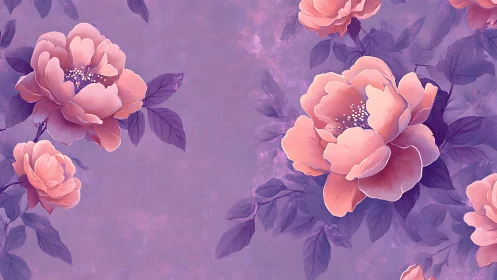 Velvet Petals Dancing in Lavender Dreams.