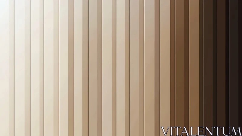 Vertical gradient bars in sequential beige to brown tones.