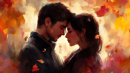 Intimate Profiles Rendered Through Expressionistic Oil Glazing.