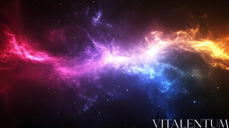 Chromatic nebula stream with vibrant spectral energy flow.