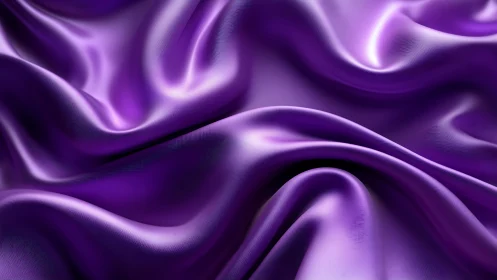 Velvet violet waves of silky light and shadow unfold softly.