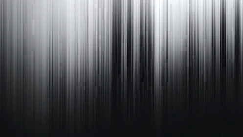 Monochrome vertical streaks create luminous gradient field