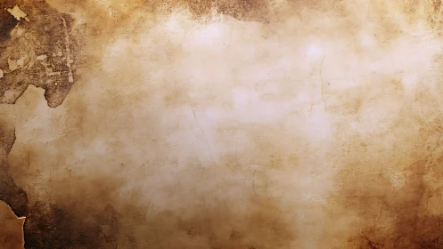Aged parchment texture with distressed sepia border tonality