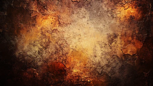 Textured rust wall with grunge effect and warm orange tones.