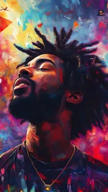 Radiant portrait celebrates quiet strength in vivid color story