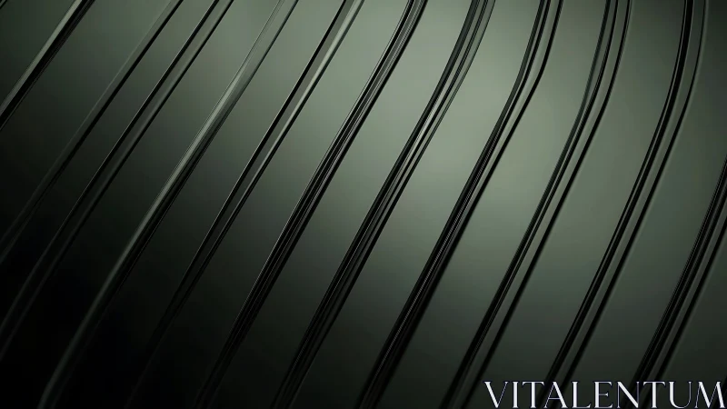 Parametric dark surface with curved linear extrusion bands.