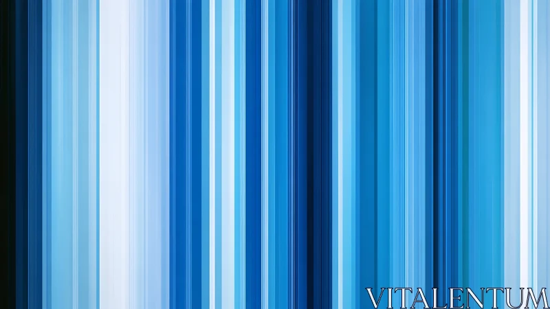 Spectral blue barcode stripes in vertically aligned digital bands.