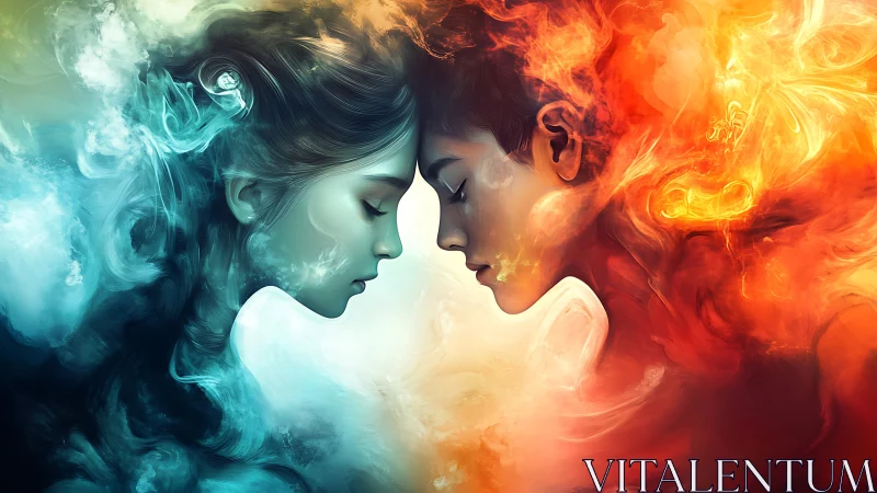 Fire and Ice: Opposing Forces in Profile.