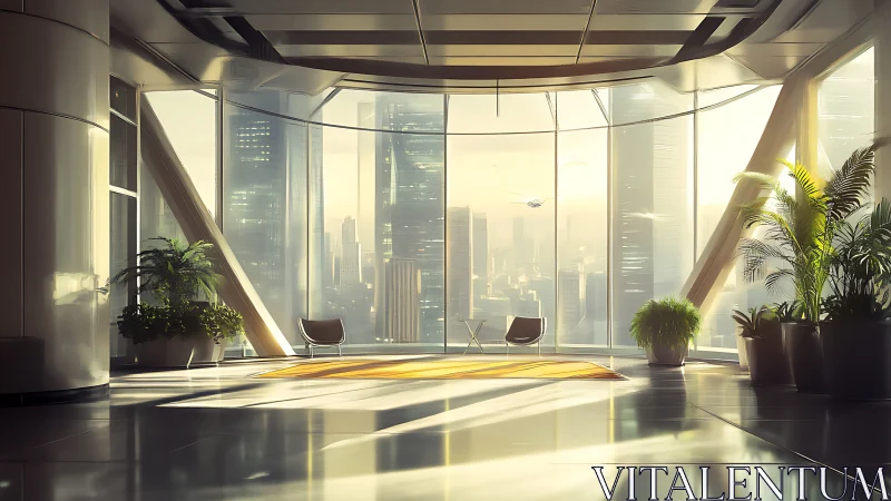 Sunlit Urban Sanctuary in the Sky.