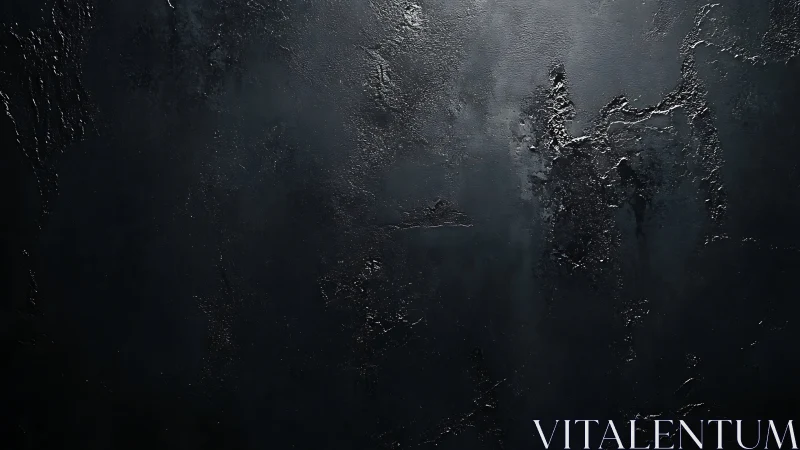 Moody textured black wall with soft light and quiet depth.