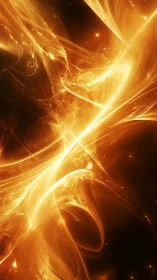 Golden plasma filaments in dynamic fractal light vortex field