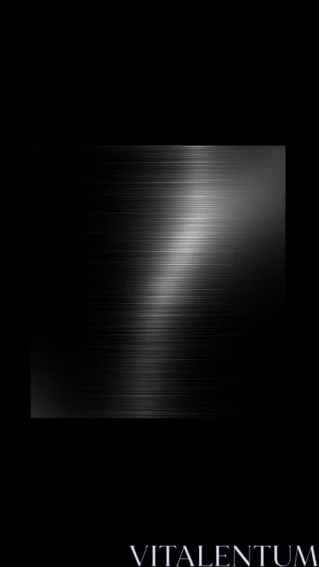 Dark brushed metal texture with subtle horizontal lines.