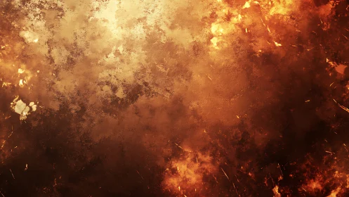 Fire and Dust Particle Dispersion Effect