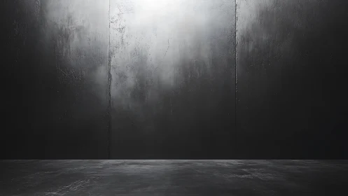 Moody dark studio wall inviting bold creative ideas.