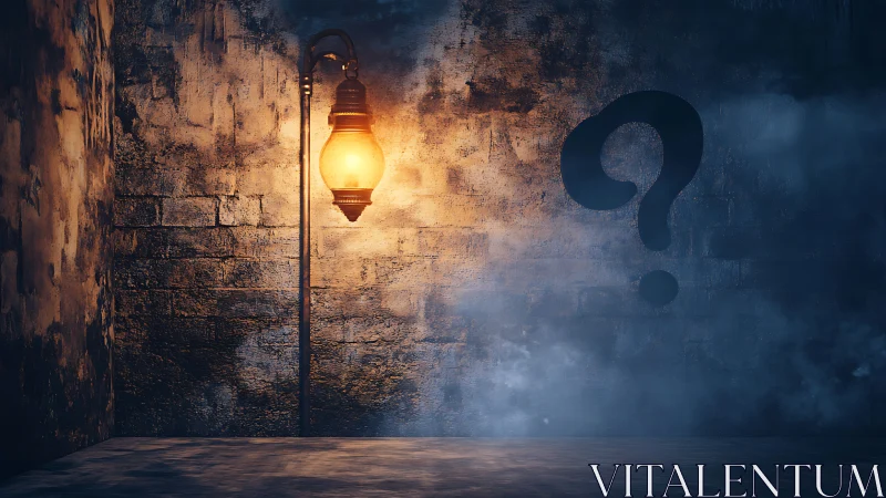 Warm lantern glow guiding curious minds through misty doubt.