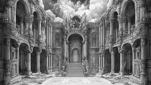 Majestic Baroque Cathedral Reveals Heavenly Visions