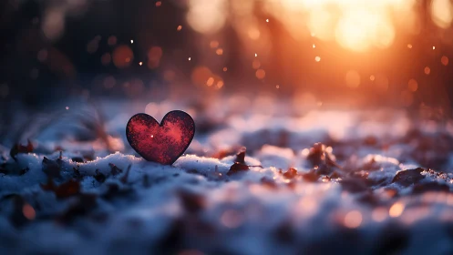 Ember Heart Frost: Love's Luminous Contradiction.