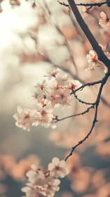 Cherry Blossoms at Golden Hour.