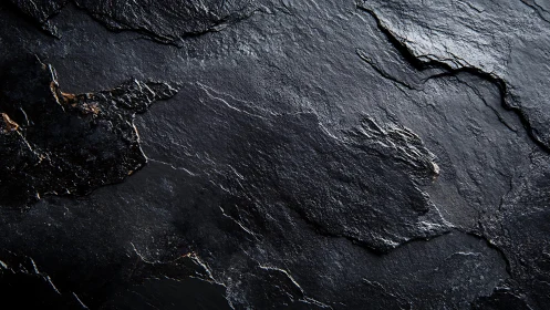 Dark textured slate stone surface background with natural rugged details.