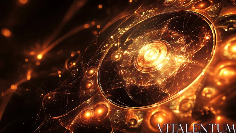 Clockwork Nebula core humming with molten starlight gears.