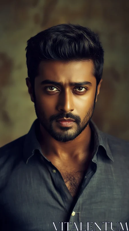 Male portrait with neutral background and direct gaze.