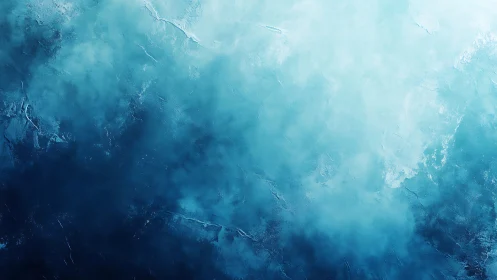 Blue gradient textured surface shows diffuse tonal transition