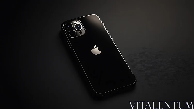 iPhone 12 Pro Max Black. Premium smartphone with triple camera system.