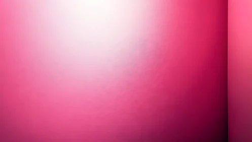 Gradient pink wall surface shows uniform tonal transition