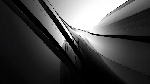 Sculpted Light Dances Through Minimalist Architectural Geometry