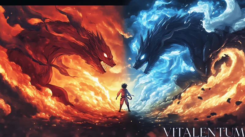 Fire and frostwolves collide as a lone warrior claims balance