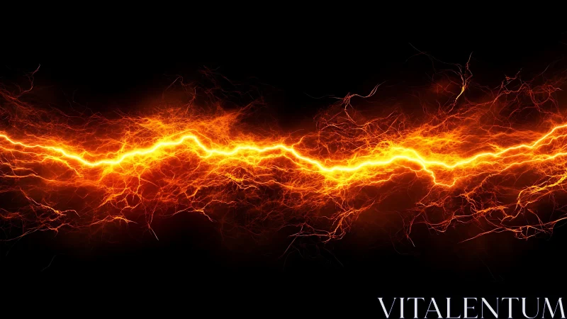 Electric arc discharge phenomenon rendered with procedural particle systems and volumetric lighting 