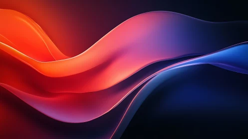 Liquid fire and midnight waves in luminous abstract motion.