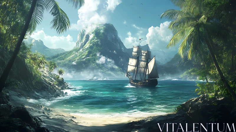 Tropical Paradise Cove Welcomes Galleon Explorer.