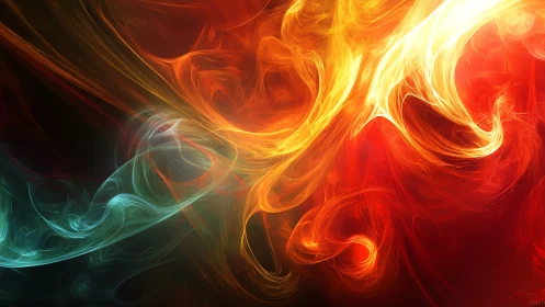 Luminous Energy Flows Intersect Across Dynamic Fluid Abstraction