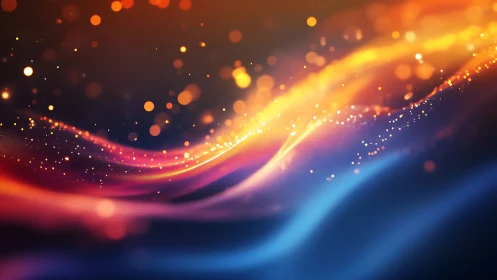 Volumetric Light Flow: Multi-Spectral Particle Emission Through Dynamic Gradient Fields