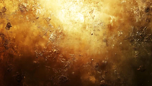 Abstract golden textured background with metallic rustic style.
