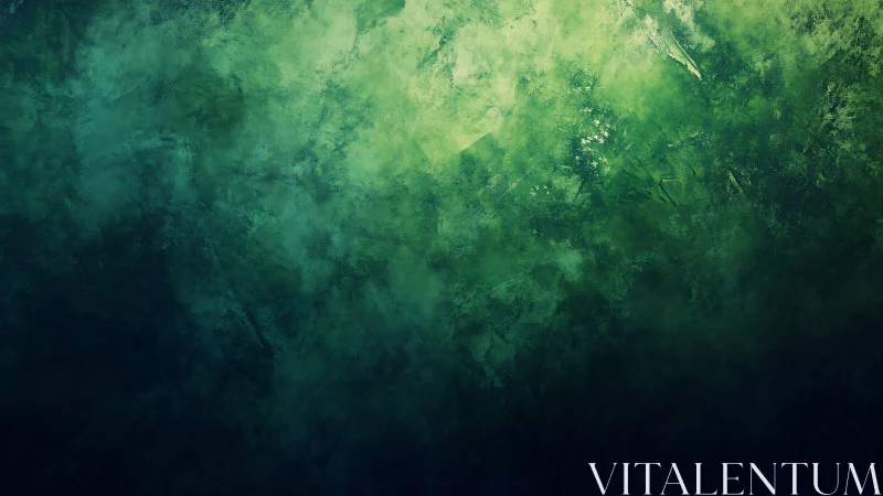 Green textured abstract background with dark gradient field.