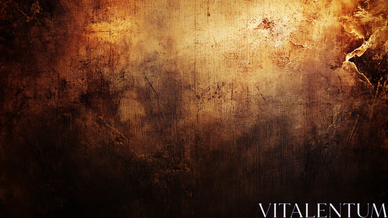 Textured rusty surface shows uneven illumination and wear