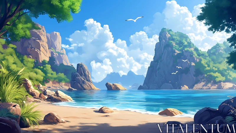 Turquoise Paradise Awakens Where Mountain Giants Guard Hidden Shores