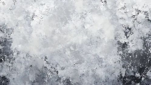 Granular grayscale texture field with stochastic tonal diffusion.