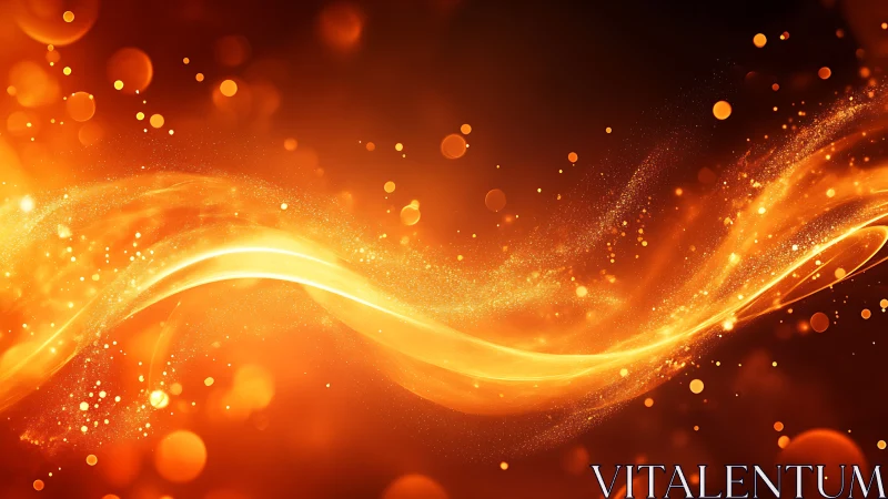 Luminous Wave Abstraction with Particle Dynamics.