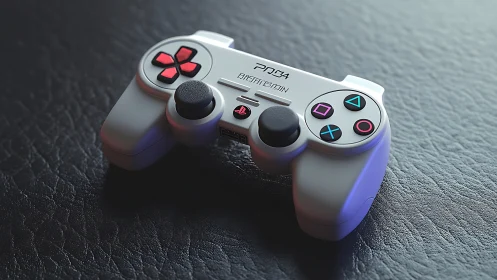 PlayStation Controller Meets Modern Design Elegance.