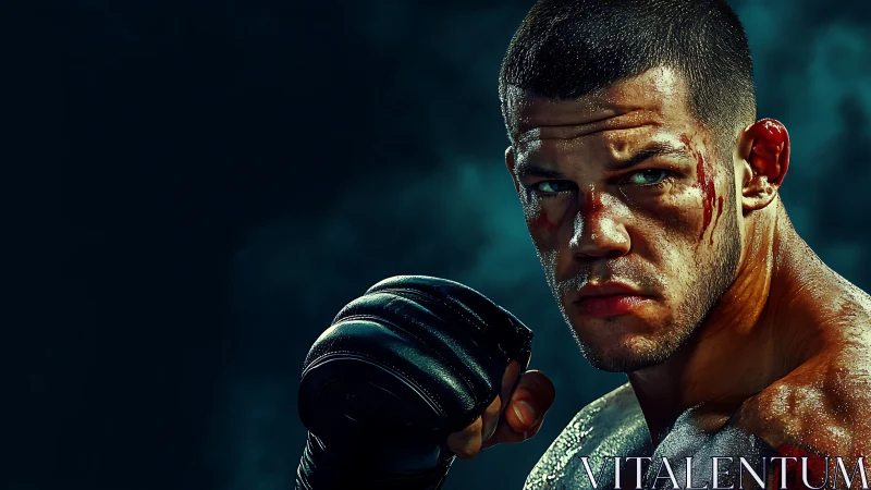 Warrior's Resolve: The Fighter's Portrait.