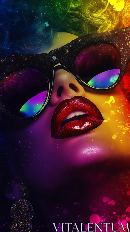 Radiant neon beauty leans into color, light, and bold style