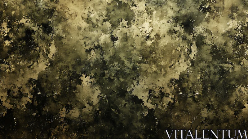 Grunge textured wall with mottled earth tone stains.