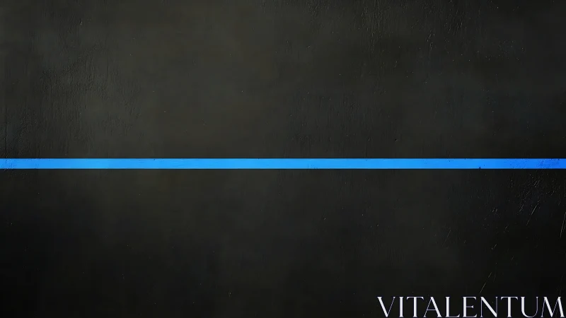 Horizontal cyan vector on matte black minimal surface field.